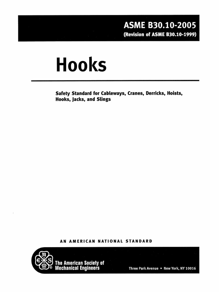 Asme b30 10 2005 pdf
