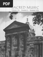 Download Sacred Music 1032 Summer 1976 The Journal of the Church Music Association of America by Church Music Association of America SN7518254 doc pdf