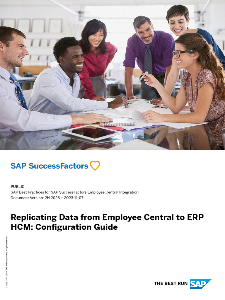 EC to ERP HCM Data Replication Guide | PDF | Enterprise Resource ...