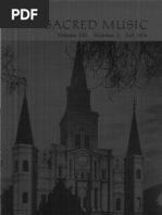 Download Sacred Music 1033 Fall 1976 The Journal of the Church Music Association of America by Church Music Association of America SN7518302 doc pdf
