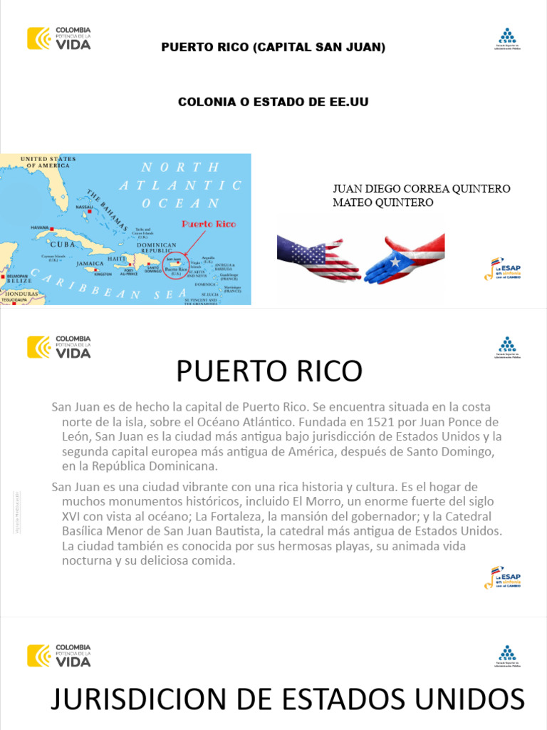 Historia y estatus de Puerto Rico | PDF | Puerto Rico | Los Estados Unidos