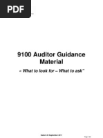 AS9100 Internal Audit Checklist | PDF | Iso 9000 | Verification And ...