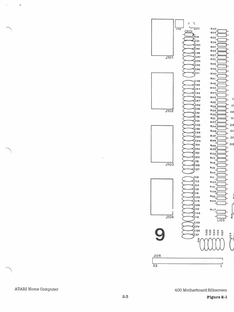 Atari 400 800 Home Computer Field Service Manual Rev02 May 1983 ...