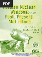 Download Russian Nuclear Weapons Past Present and Future by SSI-Strategic Studies Institute-US Army War College SN75186139 doc pdf