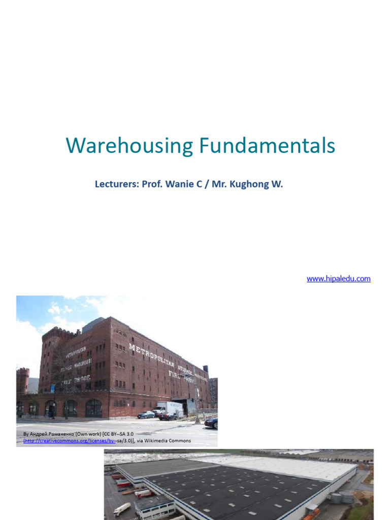 Essential Warehousing Concepts Explained | PDF | Warehouse | Pallet