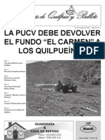 La Pucv Debe Devolver El Fundo "El Carmen" A Los Quilpueínos