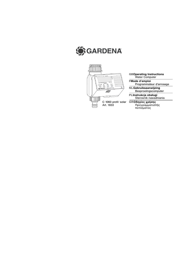Gardena - Distributore automatico di acqua 1197-29