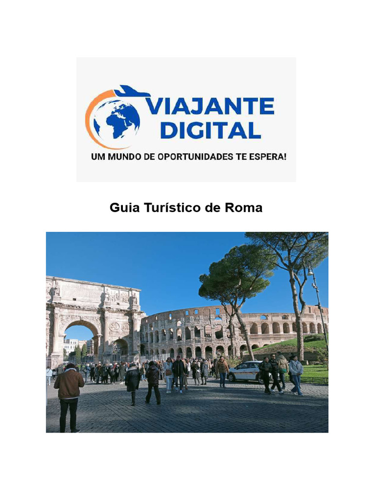 Guia turistico Roma | Download grátis PDF | Roma | Turismo