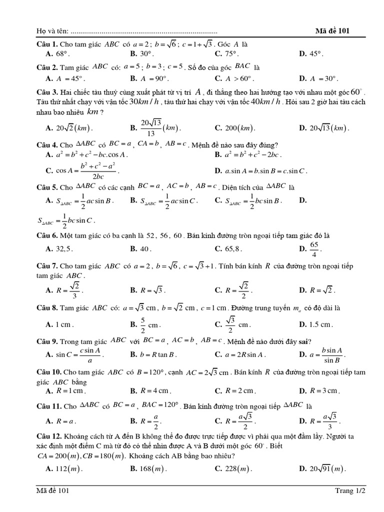 Ma de 101 | PDF