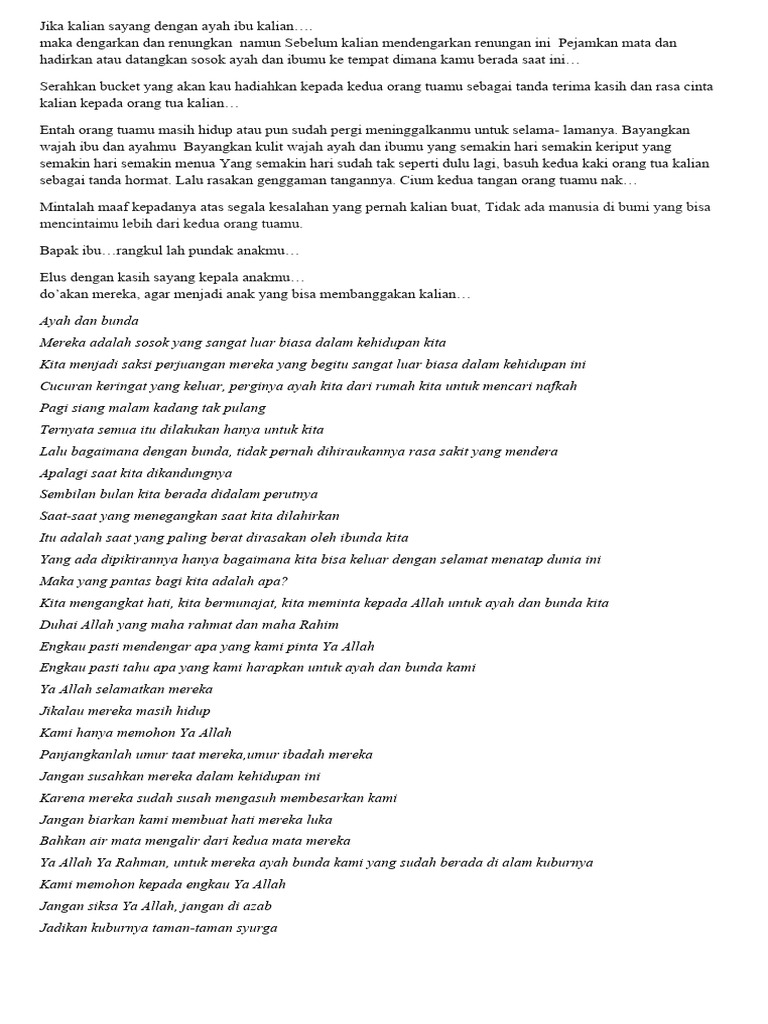 PUISI Renungan Kls 6 PDF