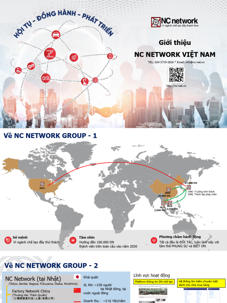 NC Network Vietnam Introduction (VN) 230626 | PDF