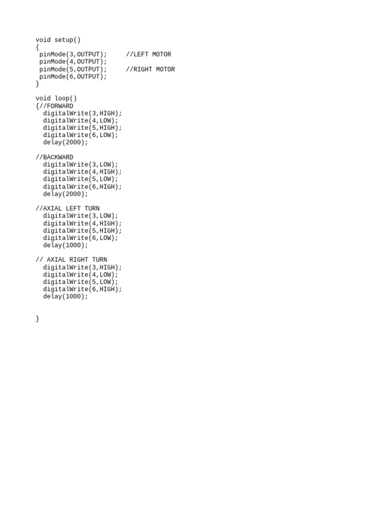 Time Control Robot Axial Turn | PDF