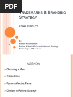 Rademarks Randing Trategy: Legal Insights