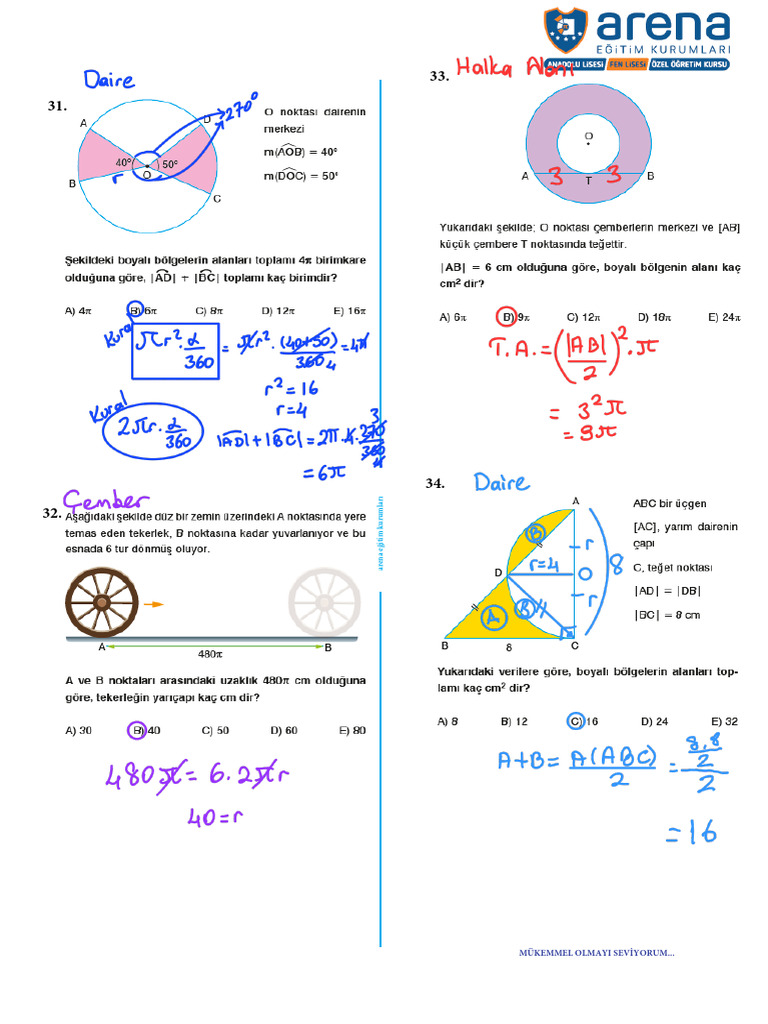 Geometry Preparation Exam Pdf