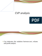 CVP Analysis