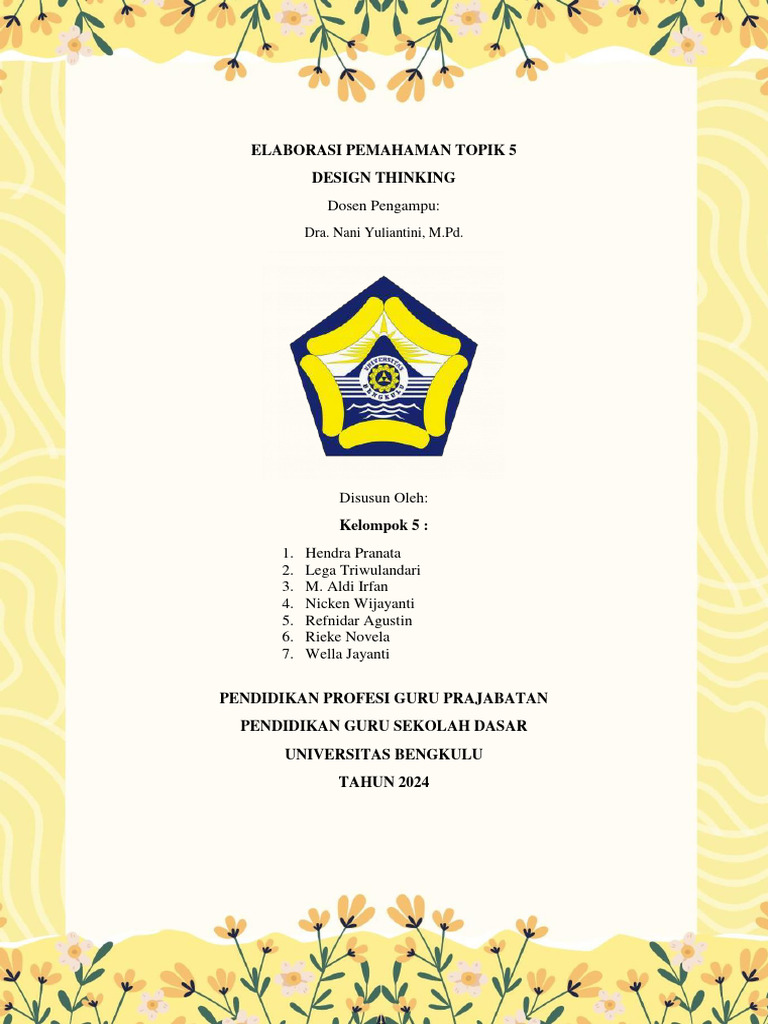 Refleksi Modul 2: Design Thinking | PDF | Karier & Perkembangan