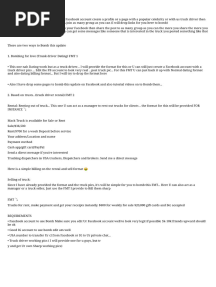 Truck Driver Introduction
