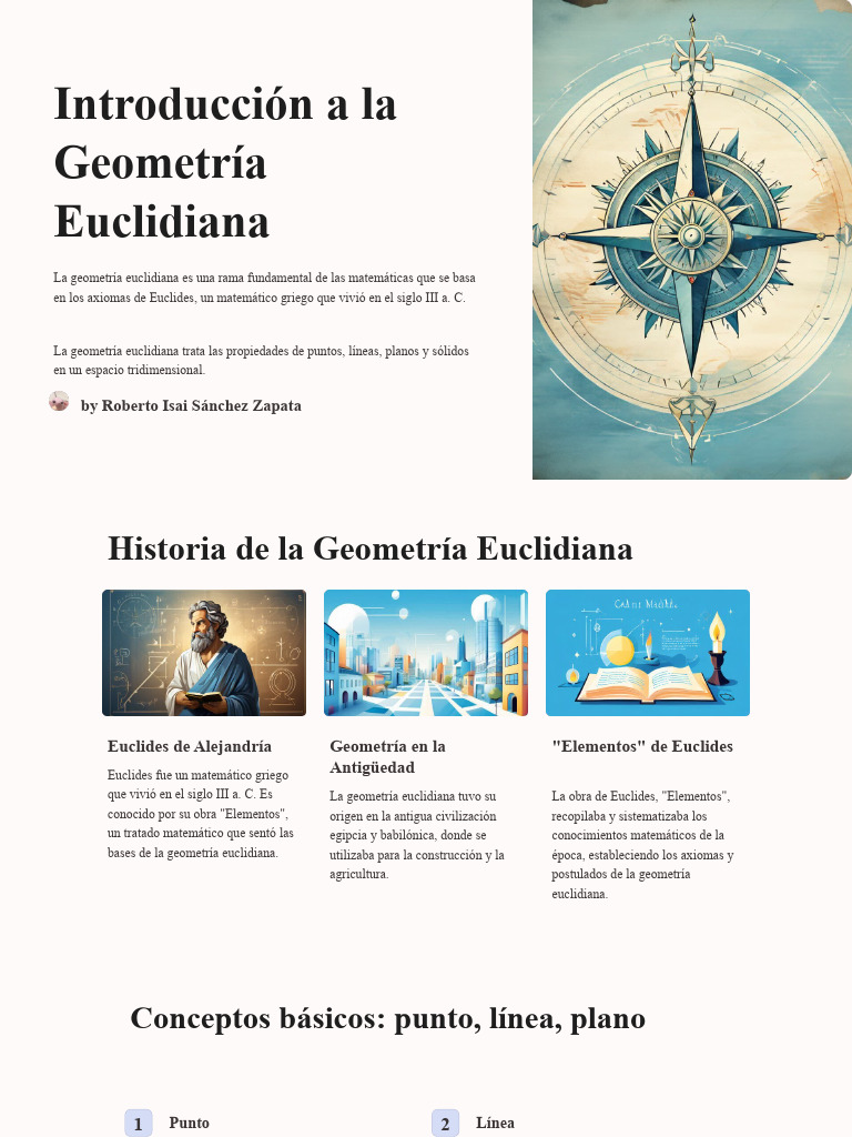Introduccion A La Geometria Euclidiana | PDF | Geometría | Triángulo