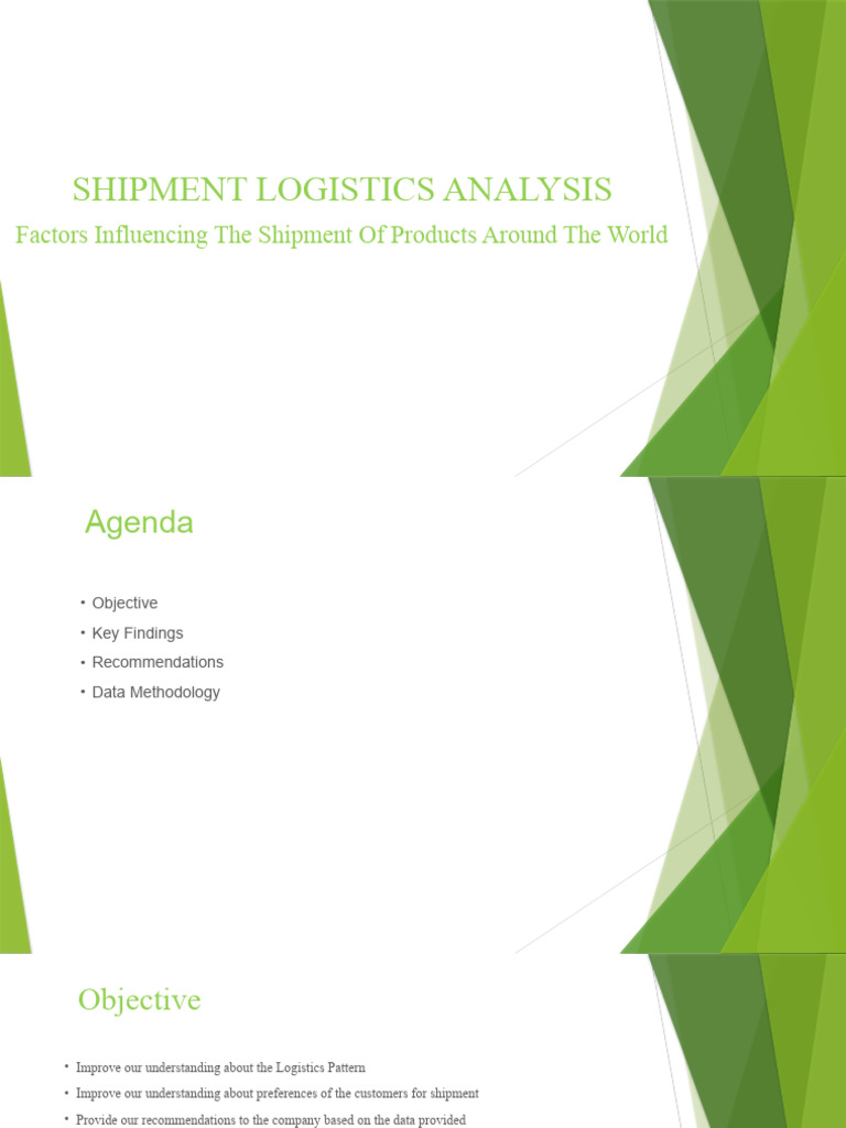 Global Shipment Logistics Insights | PDF | Freight Transport | Cargo