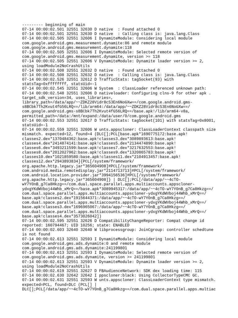Android App Cloning Log Analysis | PDF | Android (Operating System ...