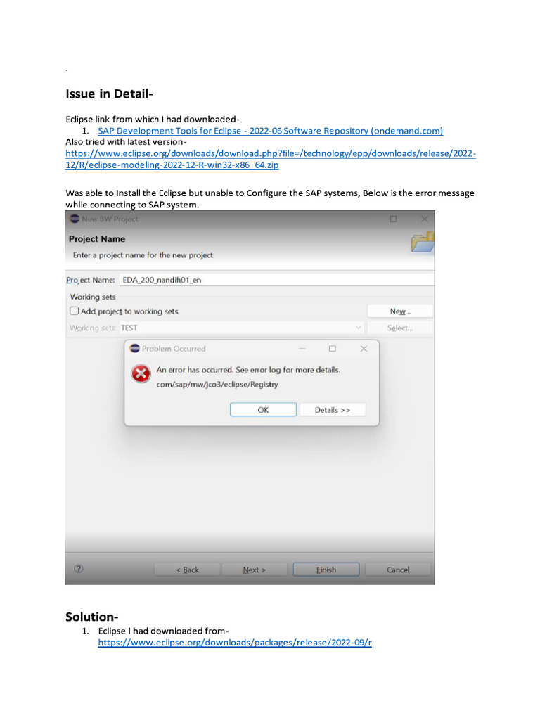 Eclipse Installation | PDF