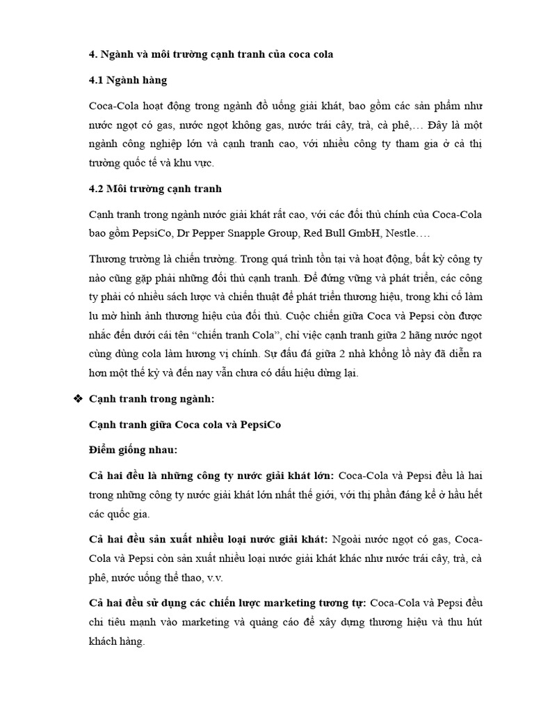 Ngành Và Môi Trư NG C NH Tranh | PDF