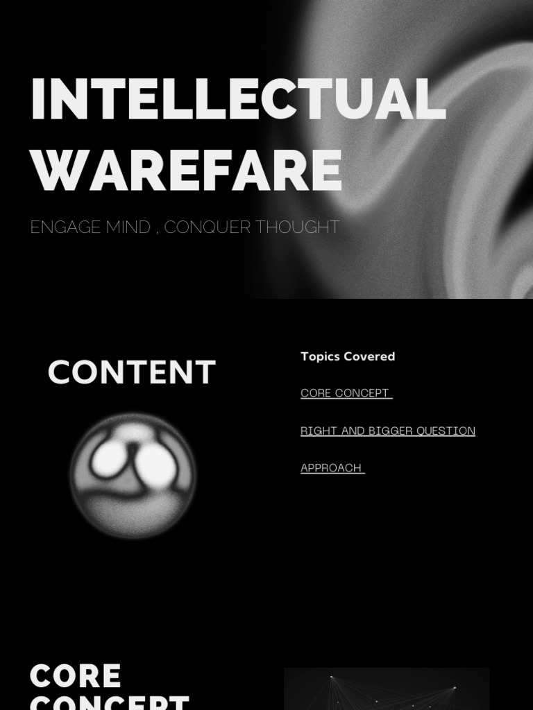 Understanding Intellectual Warfare | PDF | Critical Thinking | Knowledge