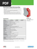 MSR126R/T Safety Relay Installation Guide | PDF | Relay | Alternating ...