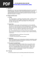 Adult Intubation and Extubation Checklist | PDF
