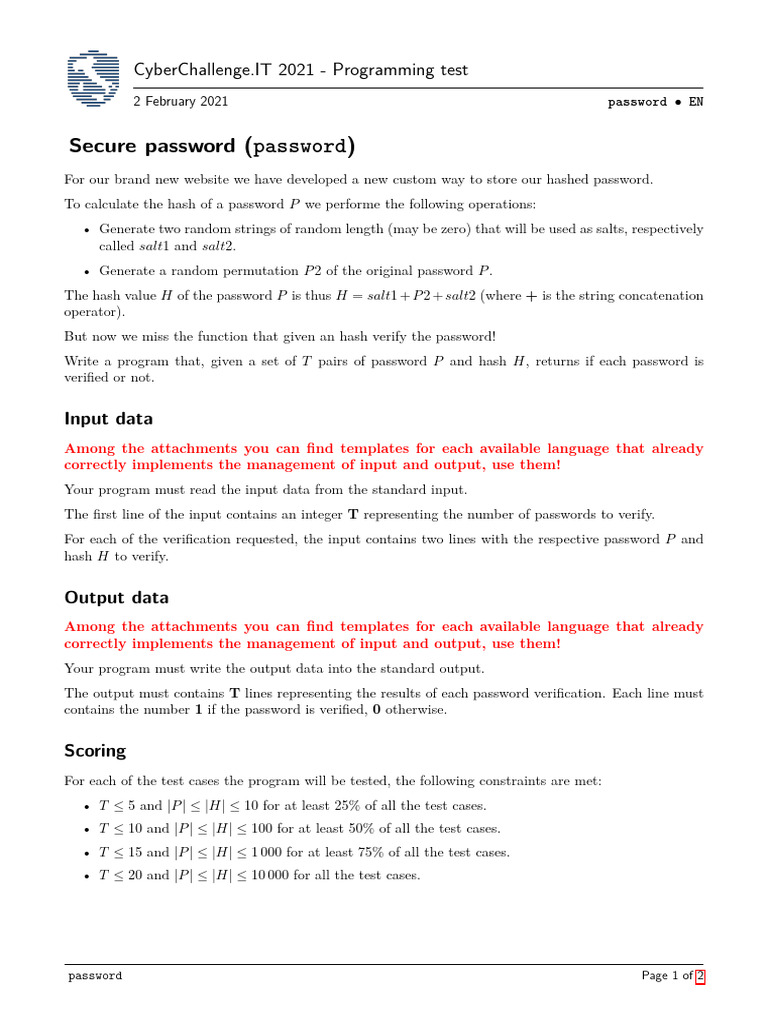 Cyberchallenge Exercise | PDF | Computer Programming | Cryptography