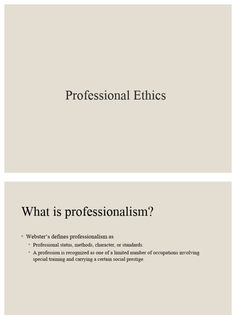 Understanding Professional Ethics in Computing | PDF | Sexual ...