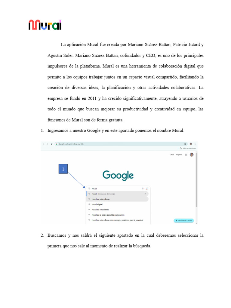 Guía para usar la aplicación Mural | PDF | Informática | Software