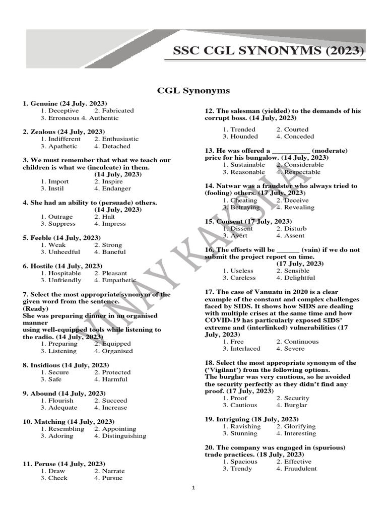 ssc-cgl-2023-synonyms-1-pdf-climate-change-earth-sciences