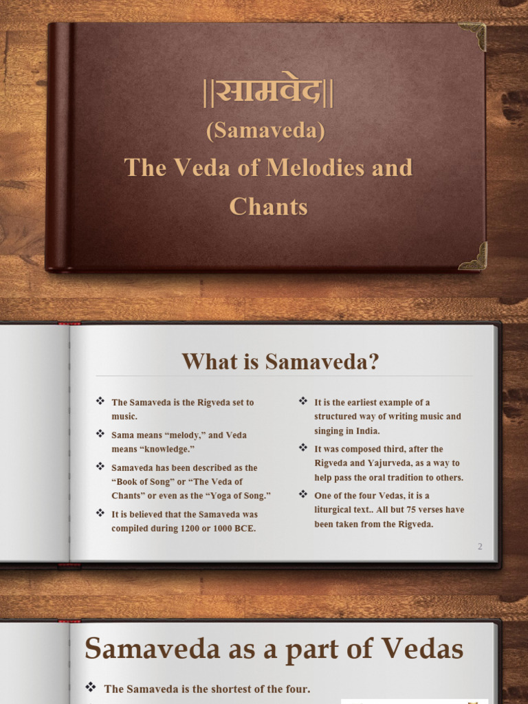 Samaveda: The Veda of Melodies | PDF | Vedas | Sanskrit