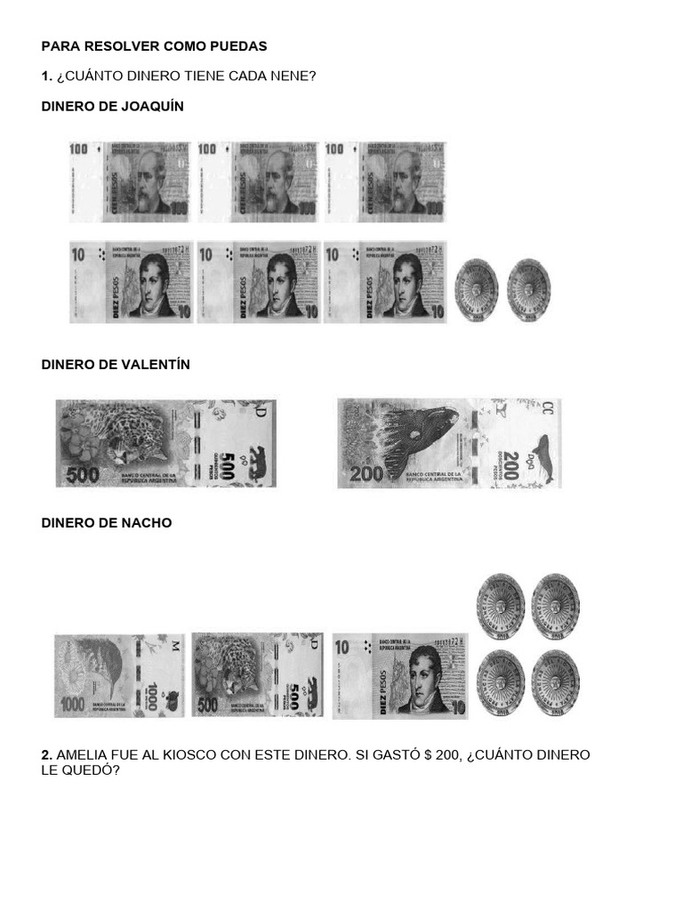 PARA RESOLVER COMO PUEDAS Asegundo | PDF | Deportes y actividades al ...