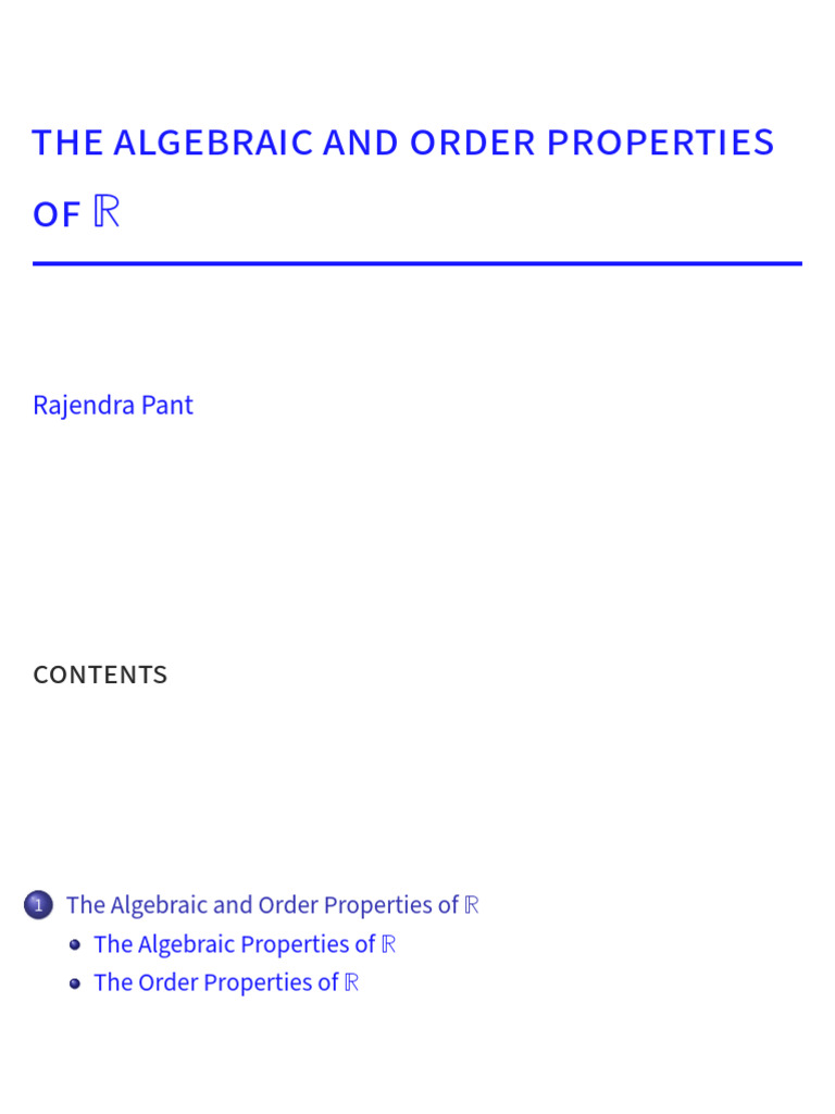 Section-2 1 | PDF | Real Number | Algebra