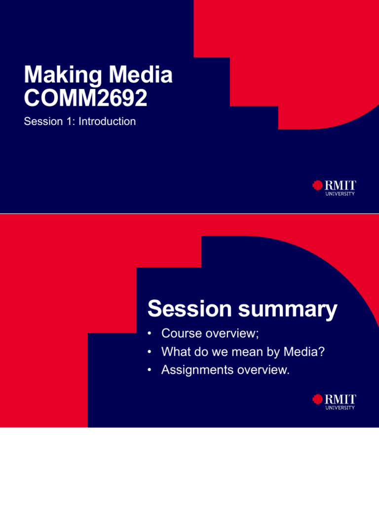 COMM2692 - Session 1 | PDF | Human Communication | Learning