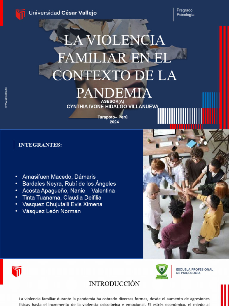 Aumento de la violencia familiar en pandemia | PDF | Violencia ...
