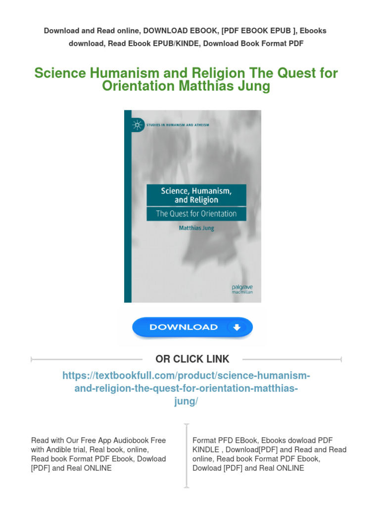 (FREE PDF Sample) Science Humanism and Religion The Quest For