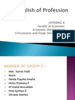 Offering K Faculty of Economic Economic Development S1Economic and Study Development