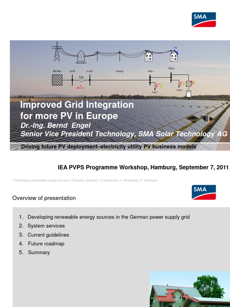 SMA PV Gird Code SWS - 2011 - Hamburg - 10 - Engel | PDF | Electrical ...