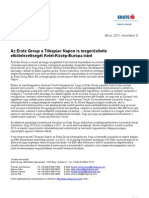 Az Erste Group A Tőkepiac Napon Is Megerősítette Elkötelezettségét Kelet-Közép-Európa Iránt