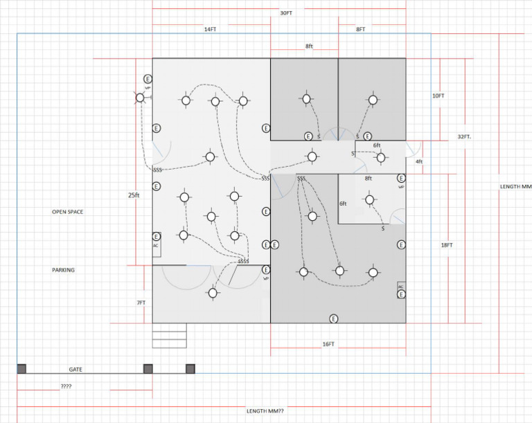Floor Layout Electrical - CO | PDF