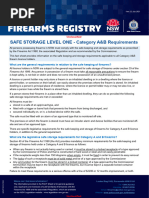 WA Firearms Storage Statement Guide | PDF | Ballistics | Projectile Weapons
