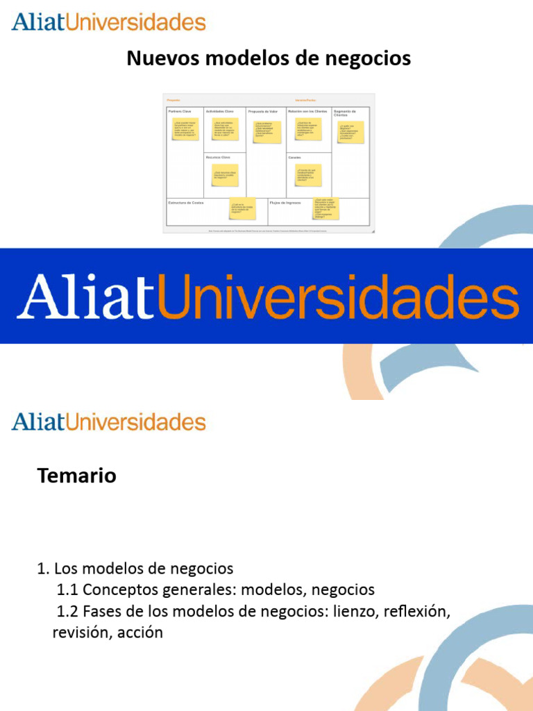 Nuevos Modelos de Negocios | PDF | Business | Iniciativa empresarial