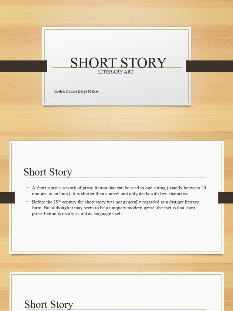 Short Story | PDF | Plot (Narrative) | Narrative