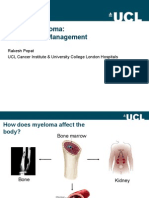 Multiple Myeloma: Diagnosis & Management: Rakesh Popat UCL Cancer Institute & University College London Hospitals