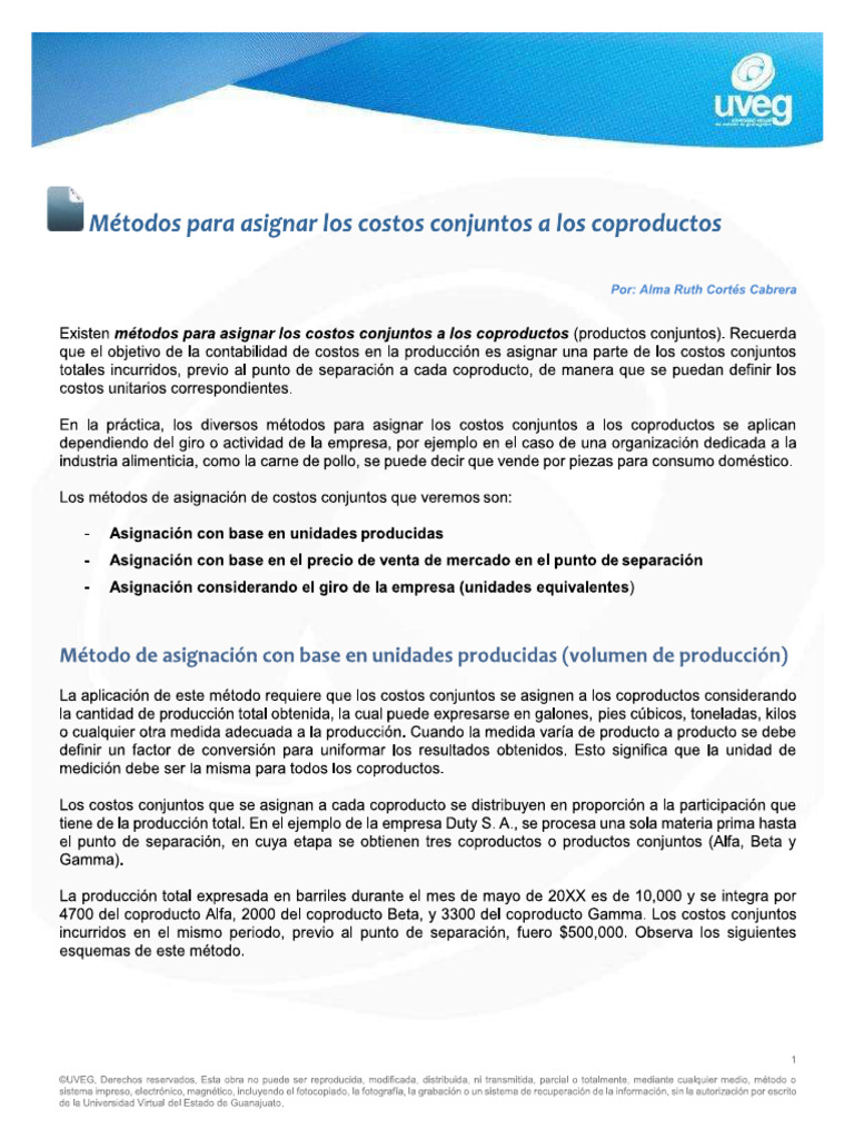 metodos para asignar | PDF