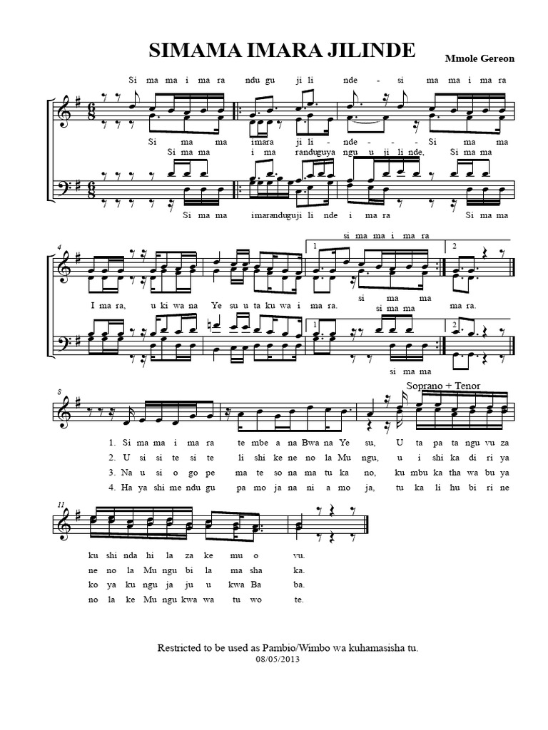 Simama Imara | PDF