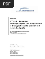 Download HTML5  DerzeitigeLeistungsfhigkeit und Mglichkeitenin Bezug auf aktuelle Browser undmobile Endgerte by padsfhs SN75212205 doc pdf